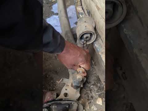 a simple way to remove a rear suspension bushes#local tool#subscribe