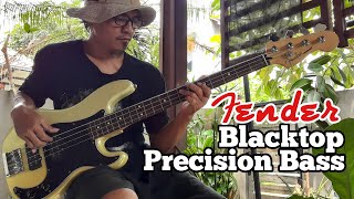 Video thumbnail for Fender Blacktop Precision Bass (P-Bass) Mexico 2014 by Havid Pipic Vansuri | etalasemusik