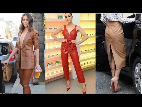 TENDENCIA MODA MUJER OTOÑO INVIERNO 2021- 2022/ LOOKS Y OUTFITS CON PREDAS DE ROPA DE CUERINA