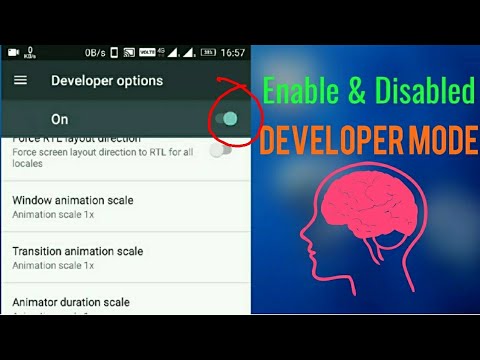 how to disable developer options ! enable developer options android ! Techzinfo !