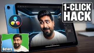 Remove Backgrounds in DaVinci FAST | iPad Editing Hack