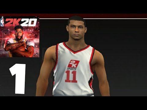 NBA 2k20 mobile my career walkthrough gameplay EP 1 face/bulid