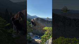 Video thumbnail of Aztec, V5. Lake Tahoe