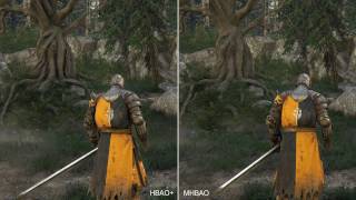 For Honor Ambient Occlusion comparison (HBAO+ vs MHBAO)