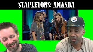 Chris Stapleton REACTION Amanda &quot;Her voice is like a clear mountain stream!&quot;