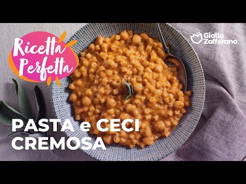 PASTA e CECI SUPER CREMOSA - la RICETTA PERFETTA🥰💛🥄