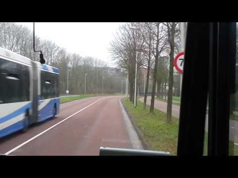 Qbuzz U-OV Buslijn 31 Trajectvideo De Uithof - Rijnsweerd - Lunetten Station [OUD]