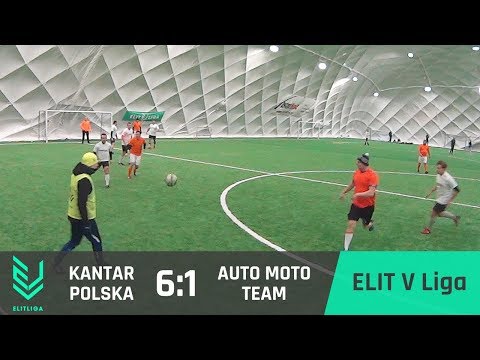 KANTAR Polska 6:1 AUTO MOTO Team - ELIT V Liga [ZIMA 2019]