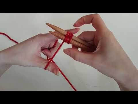 Judy's Magic Cast on for the Oscillating Almond Shawl