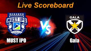MUST IPO vs Gala | Chinese Macau FA Cup | Live Score & Play-by-Play