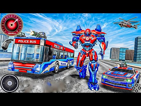 Flying Jet Robot Car Transform ||All Robot Unlock And All Levels Complete||Android Gameplay #3#games