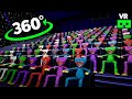 Huggy Wuggy 360° - CINEMA HALL 7 VR/360° ANIMATION | Kissy Missy - Poppy Playtime