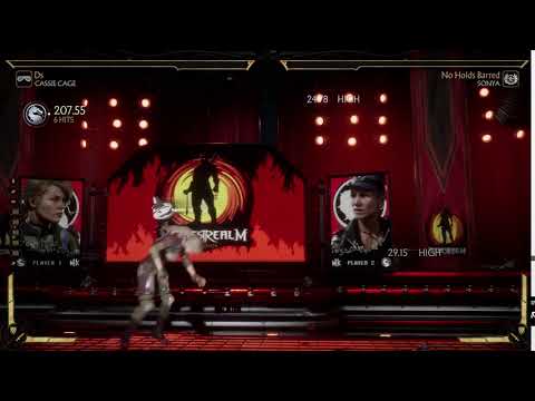 MK11 Cassie Cage Combo