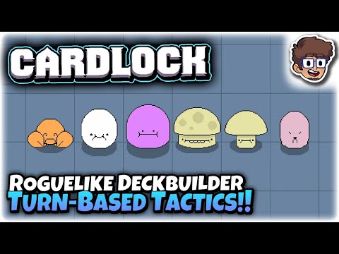 ROGUELIKE DECKBUILDER TURN-BASED TACTICS! | Let's Try: Cardlock | Gameplay