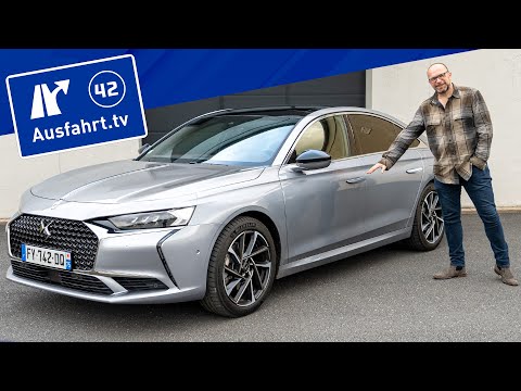 2021 DS 9 E-Tense 225 Rivoli+ AT8 - Buyer's Guide, German Test, Review, Driving Report Ausfahrt.tv