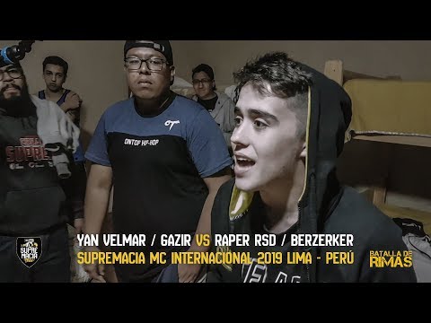 Raper RSD & Berzerker VS Gazir & Yan Velmar | Supremacia MC internacional 2019