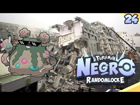 Pokemon Negro Randomlocke Ep.24 - TERREMOTO de basura