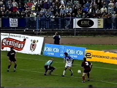 Slovan Liberec - Sparta Praha 2:1 (18. září 1994)