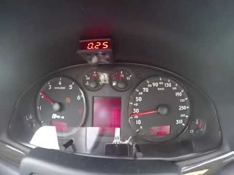 Audi RS4 B5 Limo - 1xxx HP Acceleration 0-318 Km/h