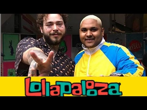 Kevin O Chris Entrou no show do Post Malone no Lollapalooza. VEJA!