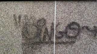 preview picture of video 'Graffiti Removal from pebbledash and pebblecrete - With Products from safegraffitiremoval.ie'