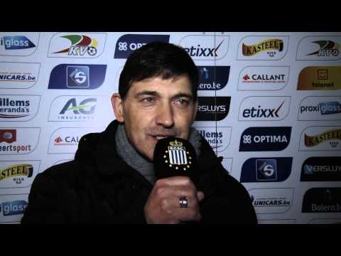 Felice & Neeskens après Kv Ostende - R.Charleroi.S C