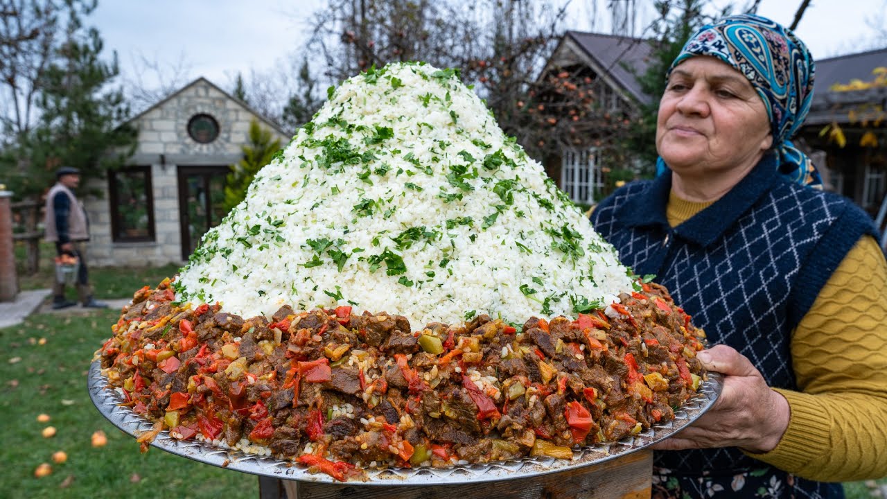 Cooking Village Style Beef And Vegetable Pilaf 🌶