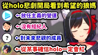 [Vtub] 從Hololive悲觀開局看到希望的狼媽