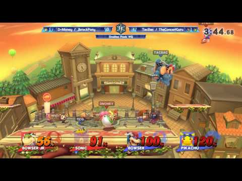 FFIX Smash 4 Doubles Pools WQ - D-Money / JbrockPony vs TacBac / TheConcertGuru