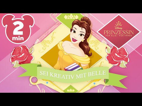 📚 Sei kreativ mit Belle! | Disney Prinzessinnen