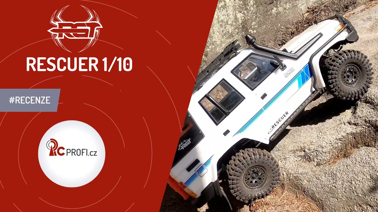 RC auto Rescuer 1/10 sada 2,4GHz, šedá