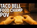 Inside Taco Bell Making A Crunchwrap Burrito Supreme Tacos Food Champ POV