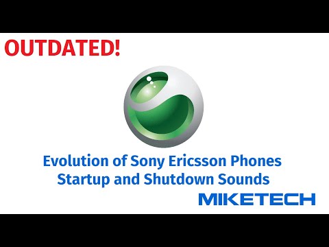 (OUTDATED) all sony ericsson startup and shutdown sounds evolution 2001-2011