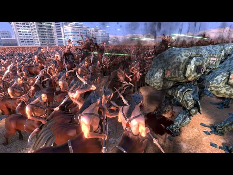 3.000 Centaur beat 100 MechWarrior - Ultimate Epic Battle Simulator