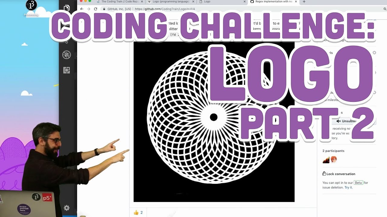 Coding Challenge #121: Logo Interpreter Part 2