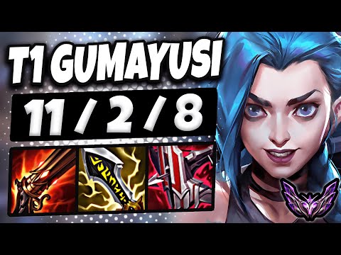 T1 Gumayusi Jinx vs Kaisa [ ADC ] Patch 14.11 Korea Master ✅