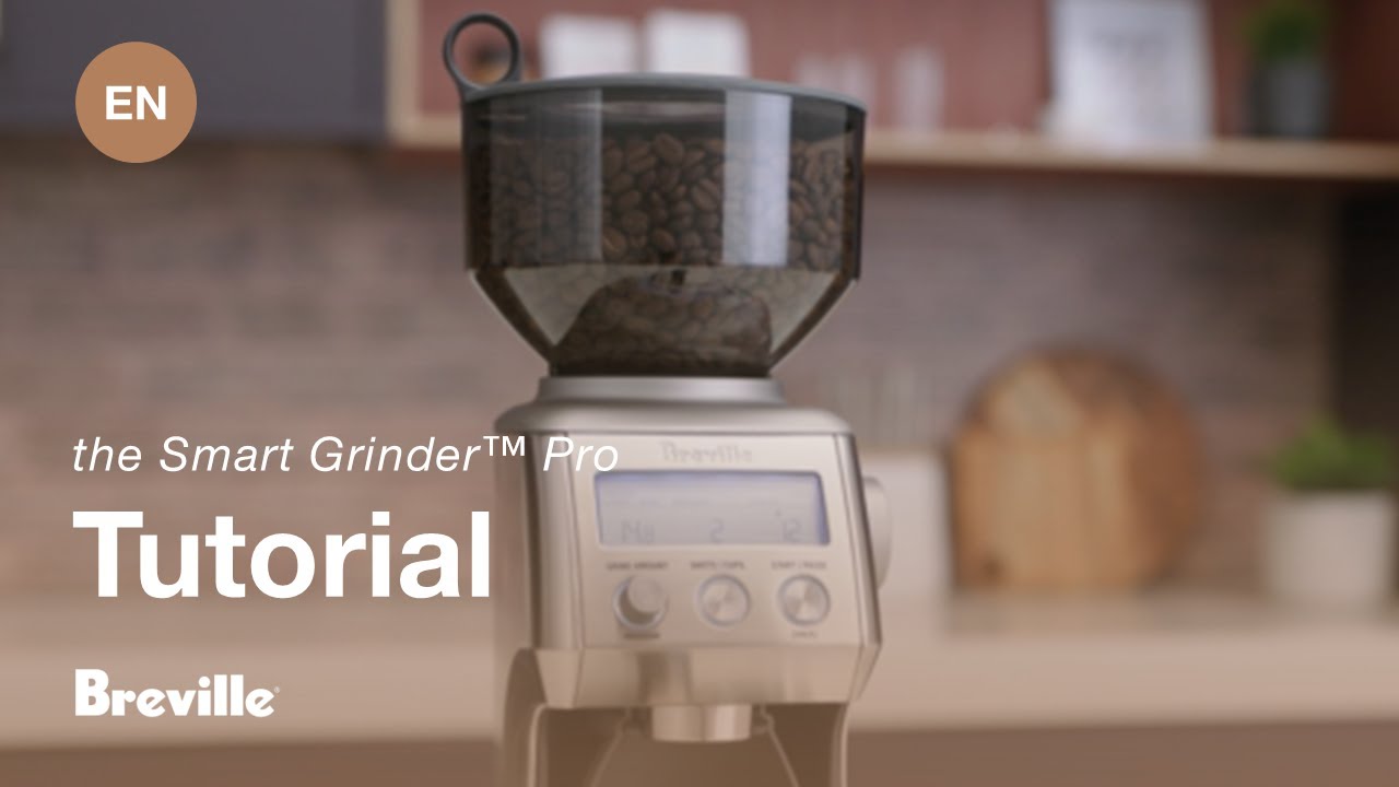 Breville coffee guide tutorial - How to adjust the grind amount