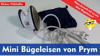 Mini Bügeleisen von Prym Nützliche Nähhelfer Kleines Bügeleisen