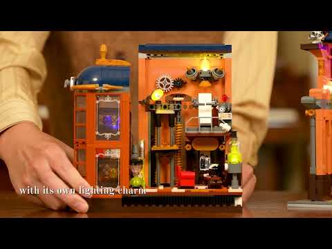 Vidéo Lumibricks Steampunk World 11013 : Boutique de Magie Mémoire Steampunk