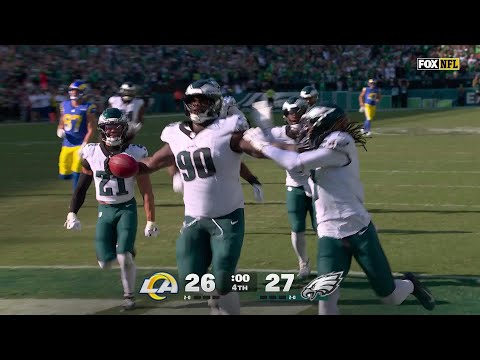 Eagles Field Goal Block Touchdown to WIN the GAME!