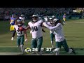 Eagles Field Goal Block Touchdown To WIN The GAME