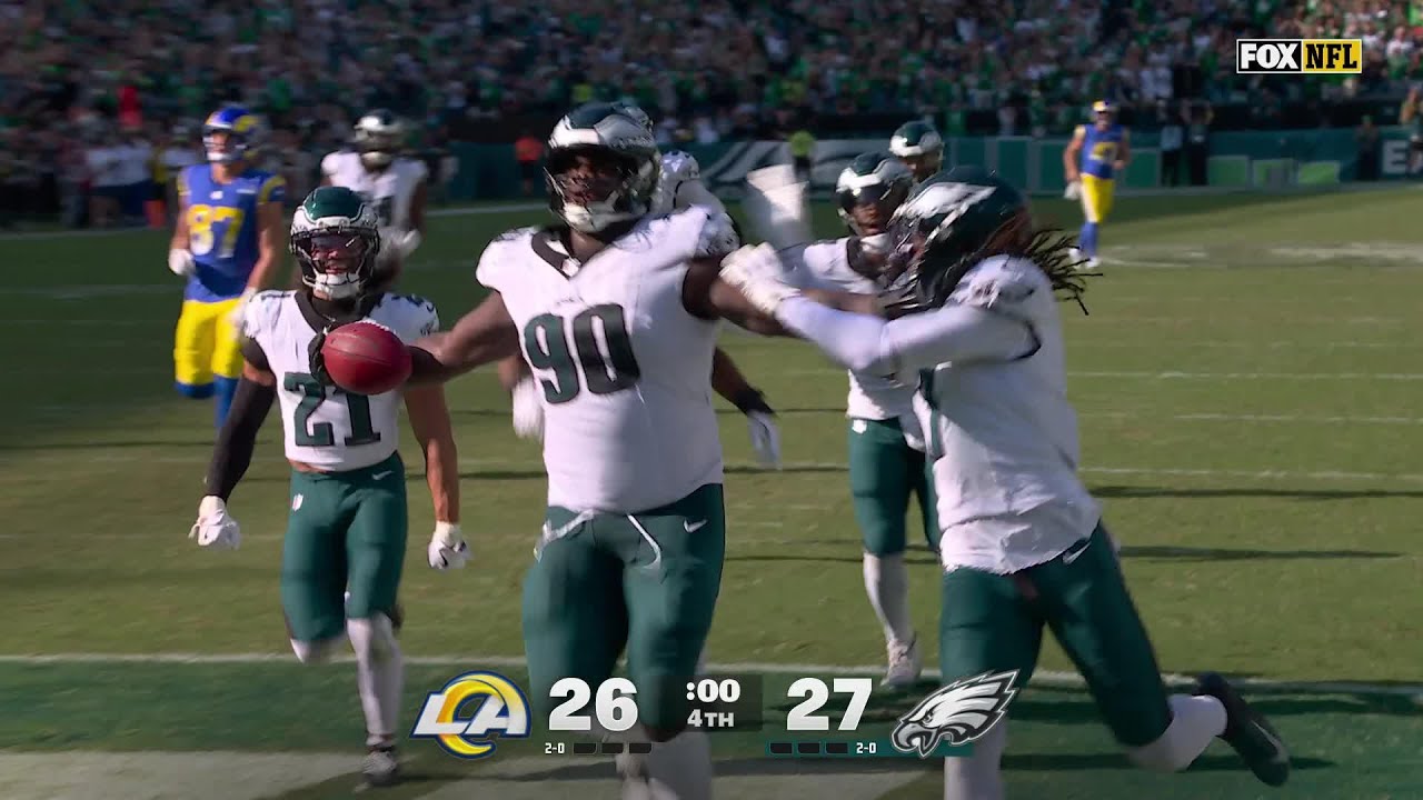 Jordan Davis blocked FG TD walk-off vs Rams