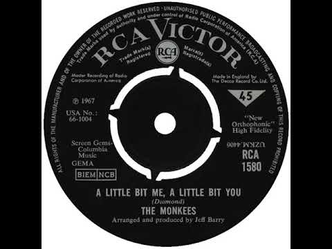 UK New Entry 1967 (102) The Monkees - A Little Bit Me, A Little Bit You