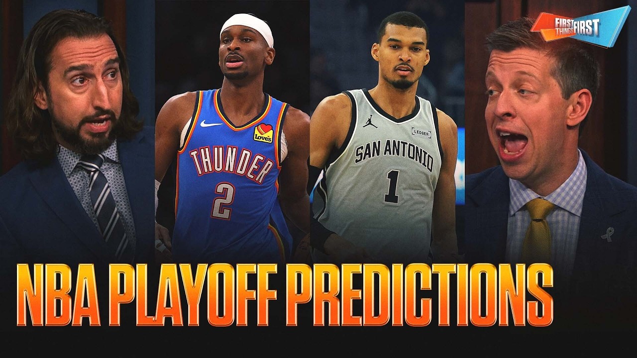Hawks over Knicks, Wemby wins his first Chip or OKC repeat? 🏆 NBA Playoff Predictions | FTF