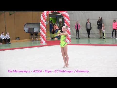 TTS Pokal 2016 in Wiblingen   Pia Metenewycz   SLK 10   Seil