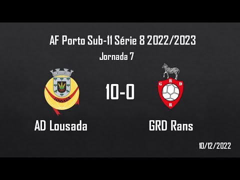 AD Lousada 10-0 GRD Rans