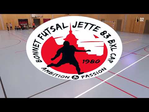 Résumé du match de D2A RBFA Bonnet Futsal Jette 83 BXL CAP - Ft Galaxy Alost du 22/3/24.