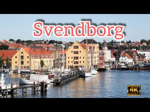 Walk With Me in Svendborg | Denmark’s Seaside Charm 🇩🇰🌊
