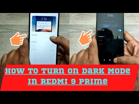 How to Change Dark mode in Redmi 9 prime | How to Turn On Dark Mode in REDMI 9 Prime