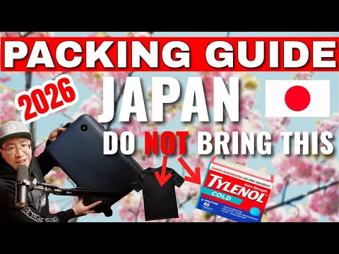 The Ultimate Japan Packing List | Don't Make This Mistake